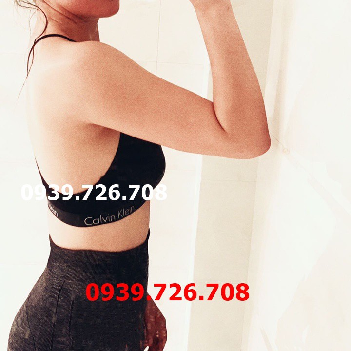 Bộ đồ lót cotton CK.3 lỗ lưng chữ Y có khe nhét mút | BigBuy360 - bigbuy360.vn