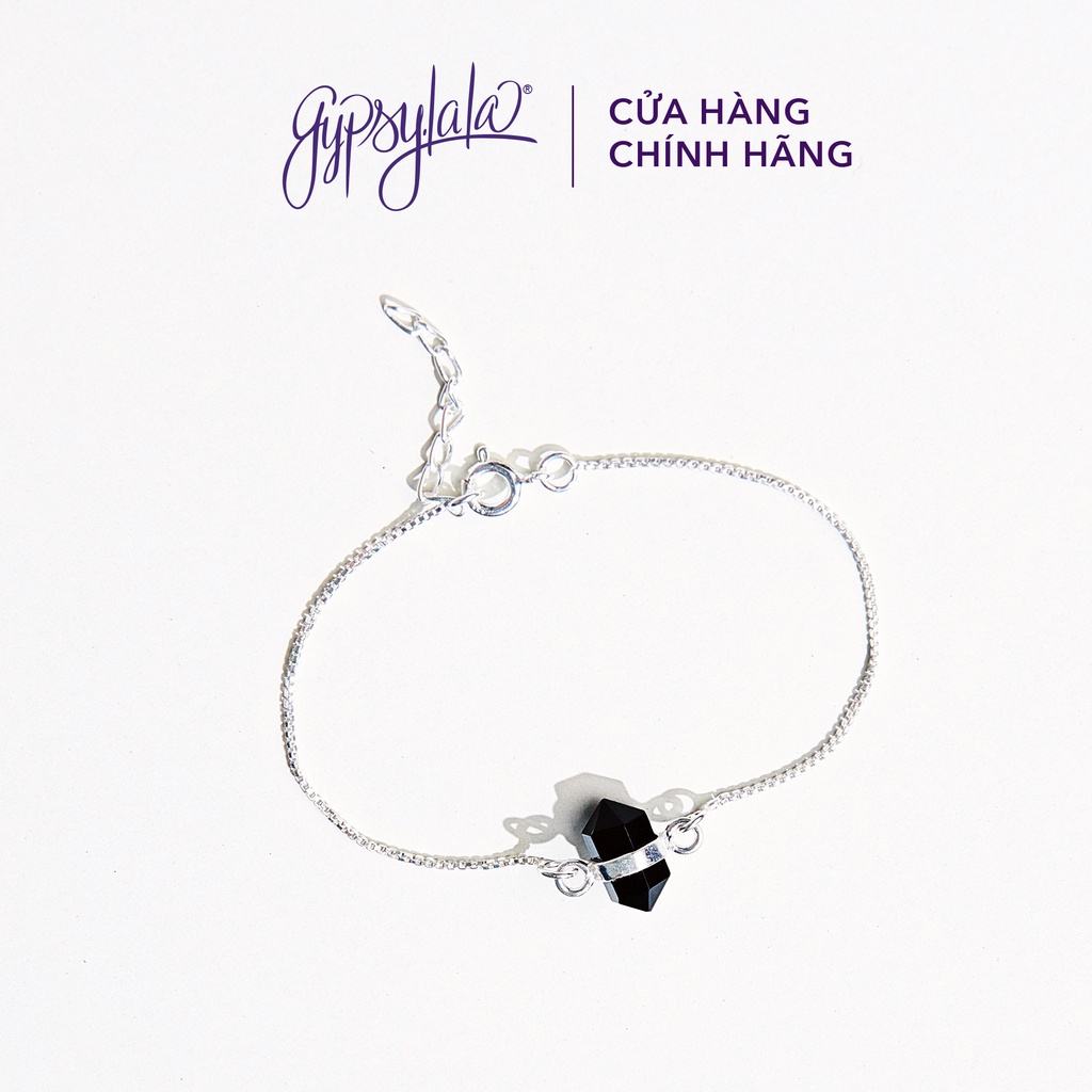 Vòng Tay Bliss Thạch Anh Đen Bạc 925 SP004329 Gypsy.lala