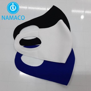 Bộ 10 Cái Khẩu Trang Vải  Màu Xanh Bích + Đen + Trắng