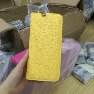 Ví dài in chìm hình thỏ cực xinh
