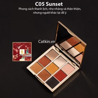 Phấn mắt nội địa trung Catkin bảng 9 màu mới 2021 – Catkin eyeshadow palette 9 colors