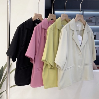 Áo blazer dáng lửng AK13