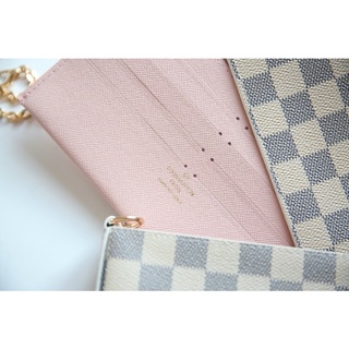 Set L.V felicie pochete fullbox da thật