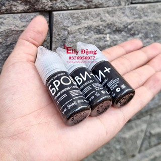 Mực phun xăm brovi + của nga, mực phun mày brovi hữu cơ cao cấp chính hãng