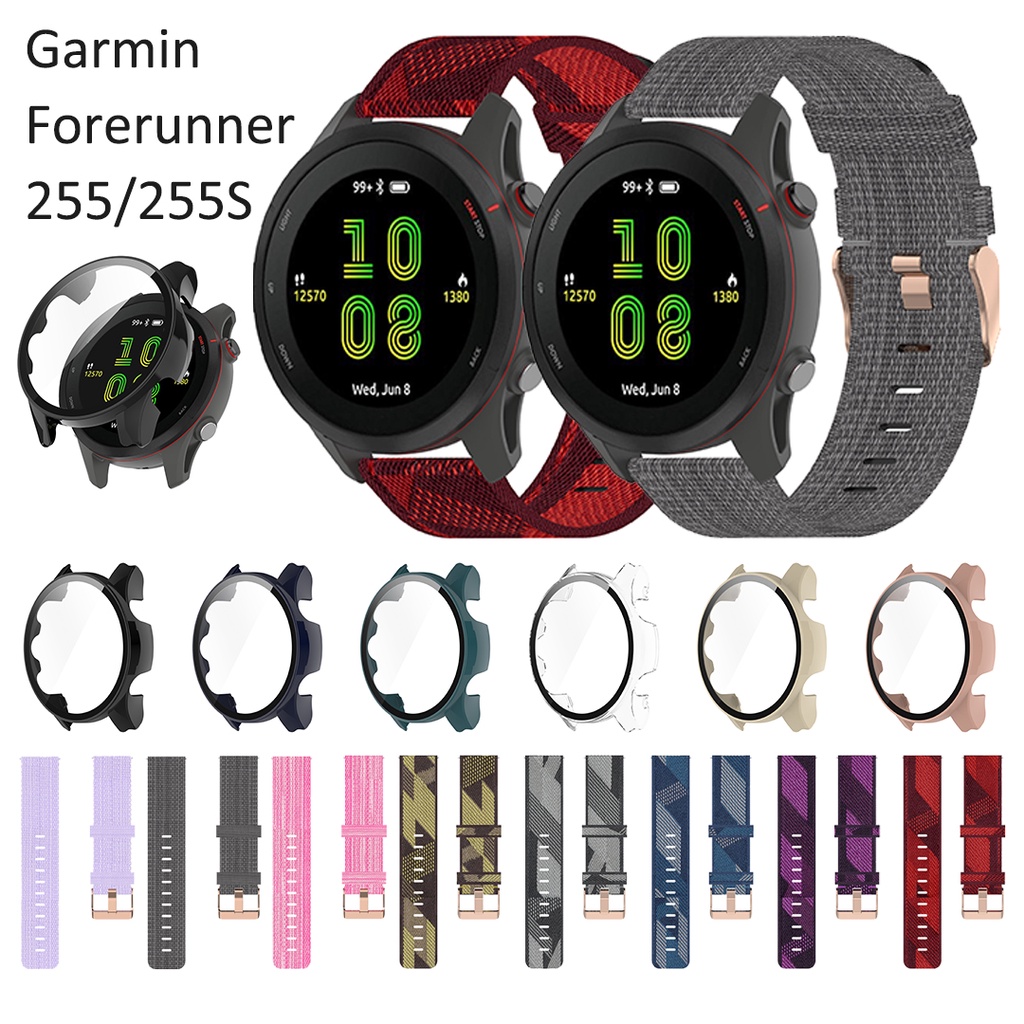 Garmin Forerunner 255 255S Dây đeo kính cường lực bảo vệ màn hình nylon đầy màu sắc 2022 dây đeo đồn