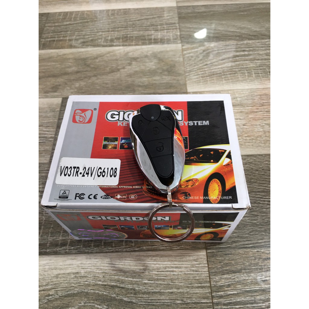 Sản phẩm gia đình làm: Khiển cửa (khoá / đóng mở cửa) ô tô G6108 24V du đôn