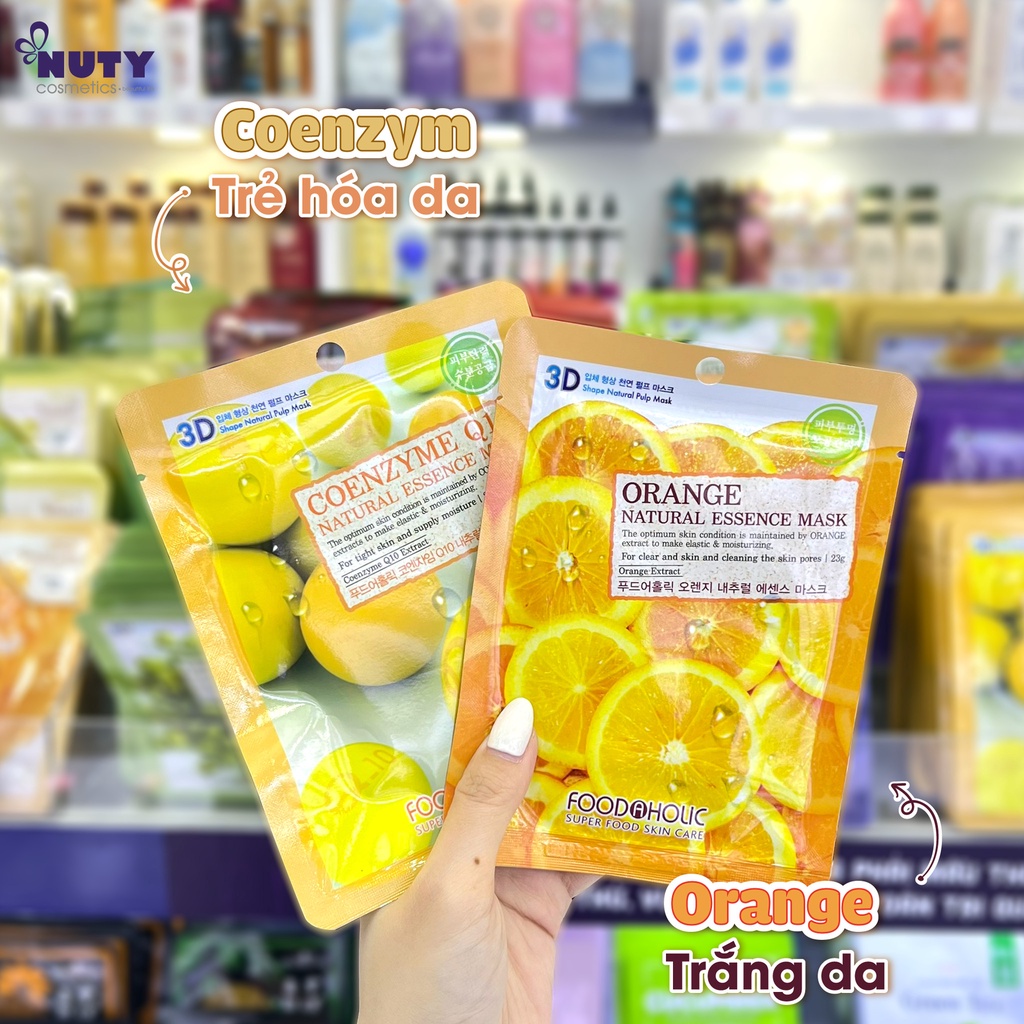 Mặt Nạ Dưỡng Da 3D Foodaholic Natural Essence Mask (23g) | BigBuy360 - bigbuy360.vn