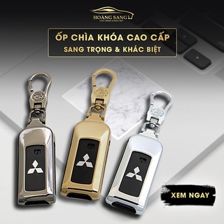 ốp chìa khóa mitsubishi, bảo vệ chìa khóa mitsubishi outlander, mitsubishi xpander, chất liệu metal cao cấp, sang trọng