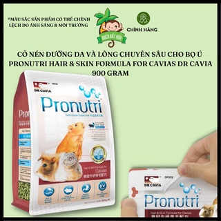 Thức ăn thỏ bọ - Cỏ nén Pronutri dưỡng lông & tiêu hoá chính hãng Dr.Cavia 900 gram dành cho bọ ú