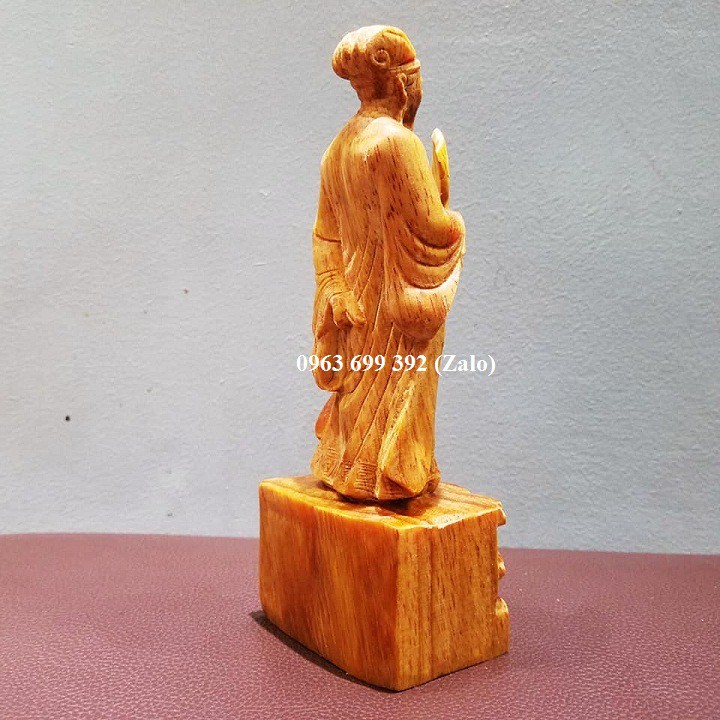 Tượng khổng minh gỗ huyết long | BigBuy360 - bigbuy360.vn