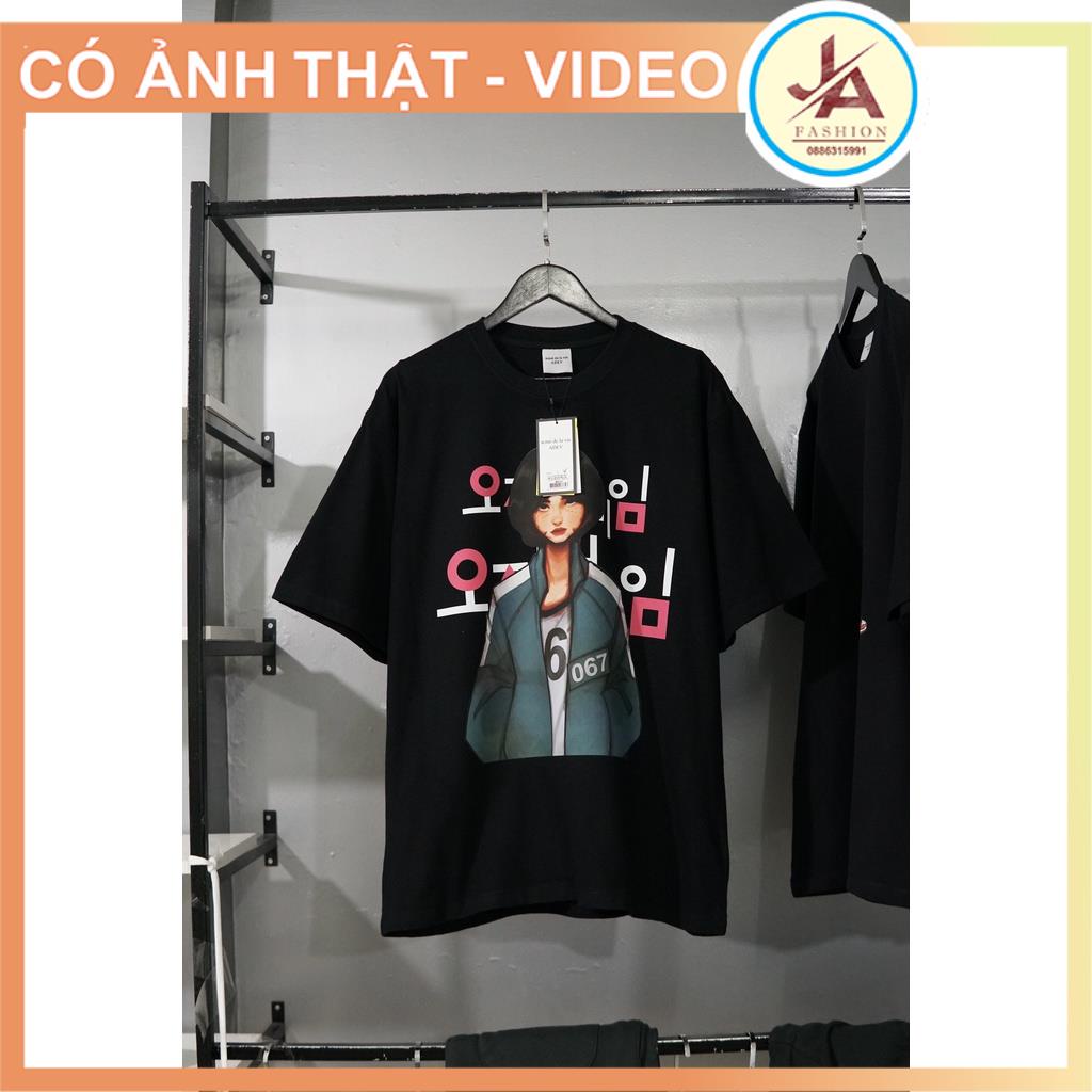 Áo thun tay lỡ unisex form rộng ADLV Squid Game Hot Trend Unisex Hàn Quốc | BigBuy360 - bigbuy360.vn