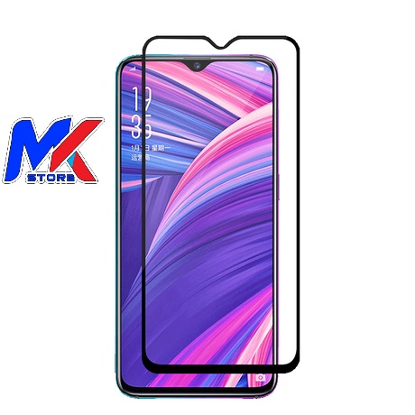 Kính cường lực bảo vệ màn hình ĐT OPPO F11 full màn hình full keo - tặng bộ giấy lau kính trị giá 10K