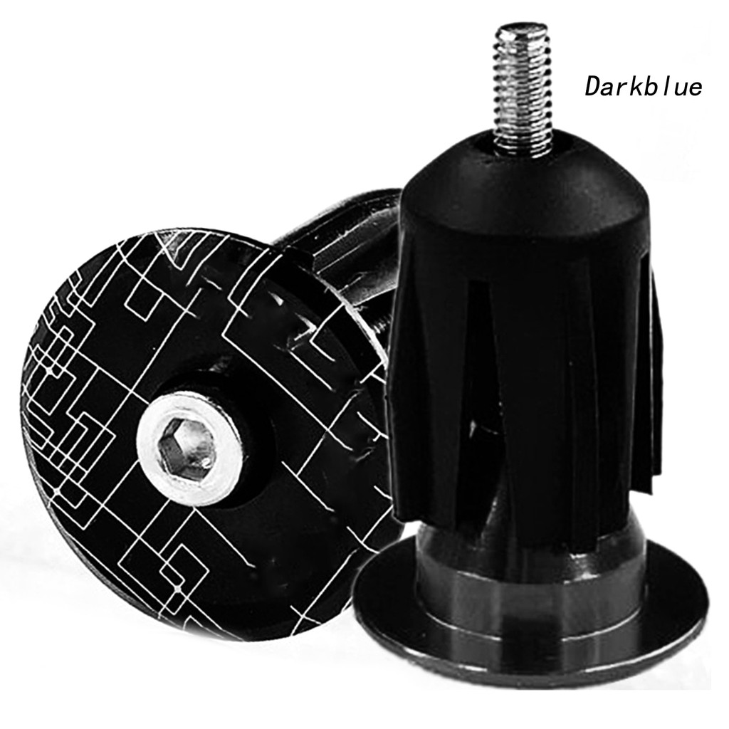 Bộ 2 Nút Gắn Tay Lái Xe Đạp Leo Núi Bằng Hợp Kim Nhôm