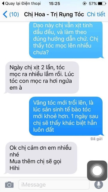 Liệu trình tóc rụng: 2 lọ Tinh dầu xịt tóc Hyra