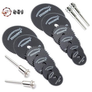 Bộ 16 lưỡi cưa tròn hss kèm trục tâm g8vn