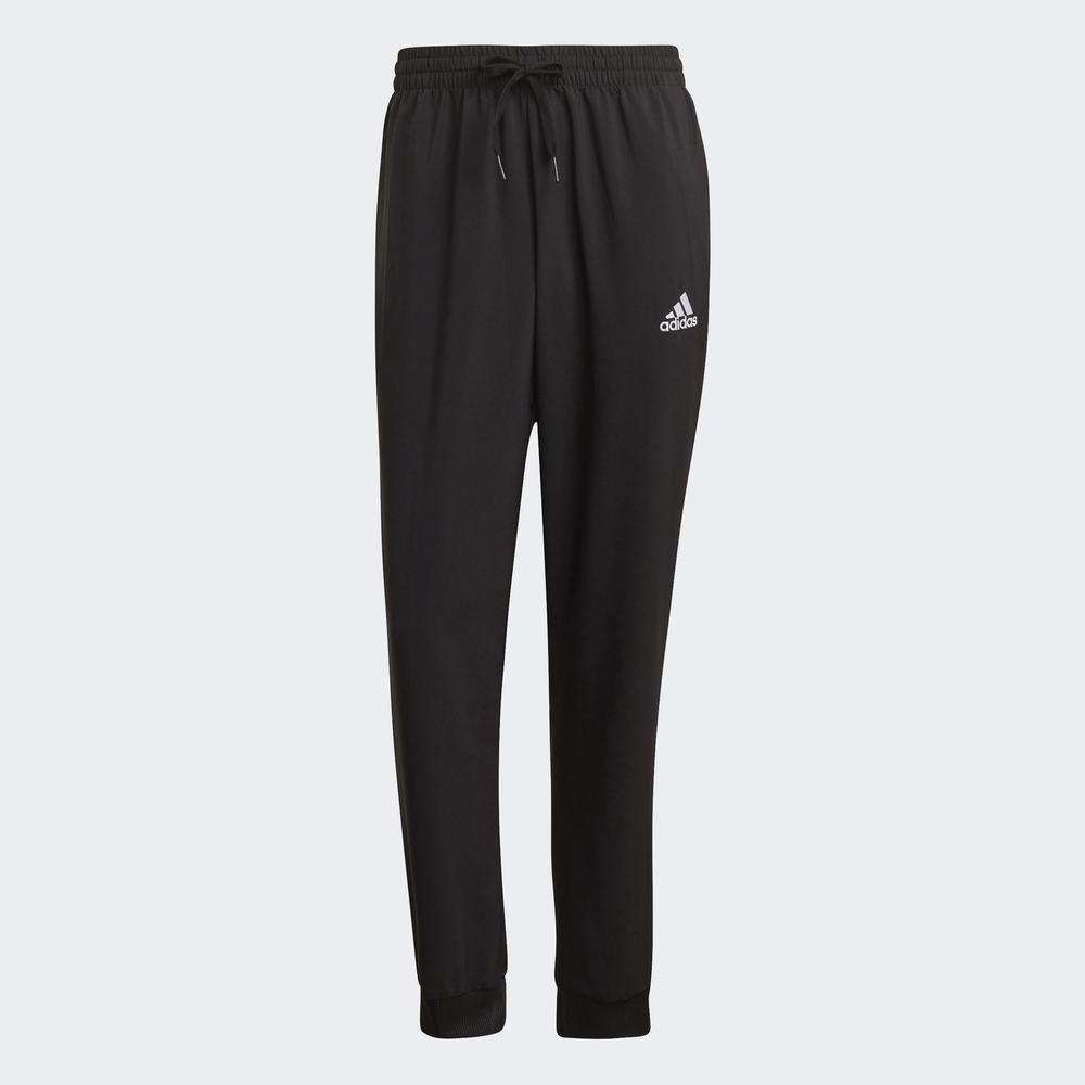 Quần adidas Nam Quần Ống Côn Thêu Logo Nhỏ Stanford AEROREADY Essentials Màu đen GK8893