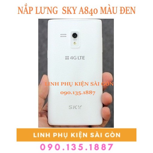 NẮP LƯNG SKY A840 MÀU TRẮNG