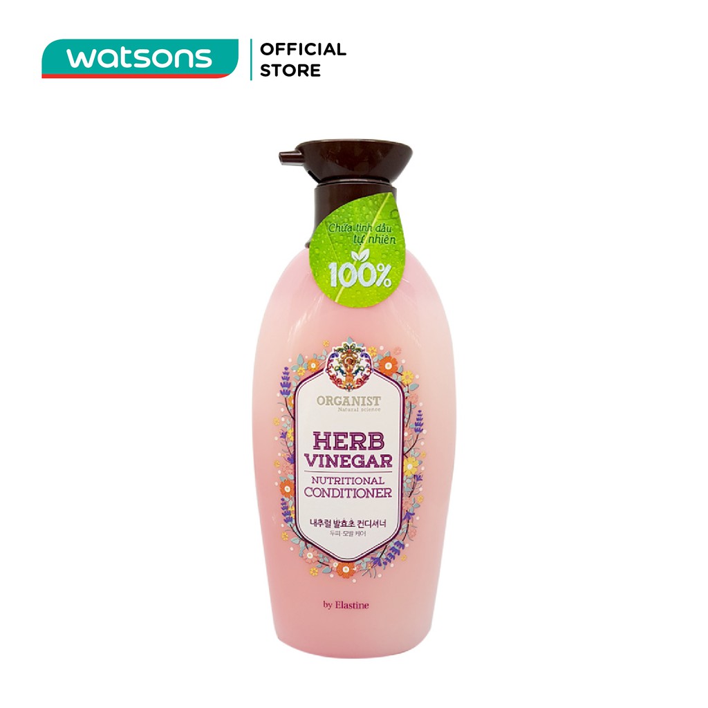 Kem Xả Organist Giấm Thảo Mộc Tự Nhiên 500ml