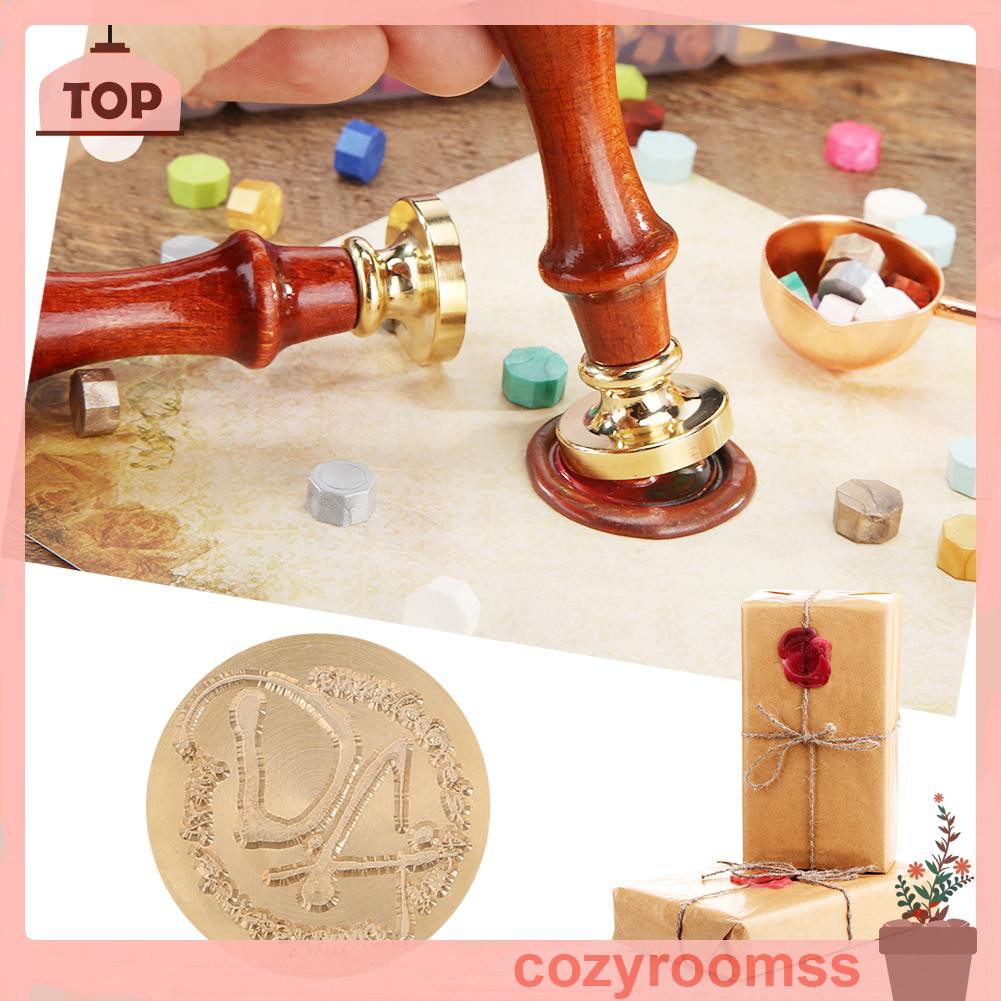 Con Dấu Sáp Niêm Phong Bì Thư Phong Cách Cổ Điển