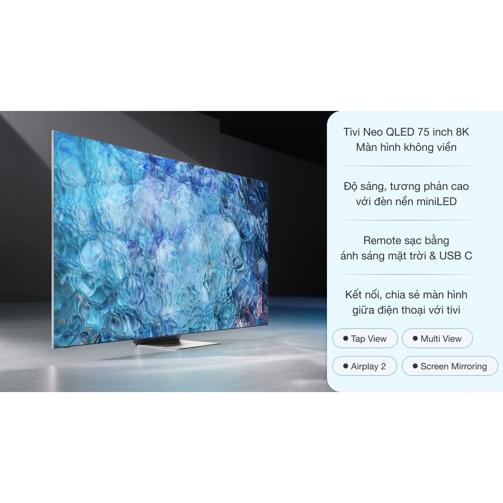 Smart Tivi Samsung QA75QN900A Neo QLED 8K 75 inch -Samsung QA75QN900AKXXV (75QN900A)