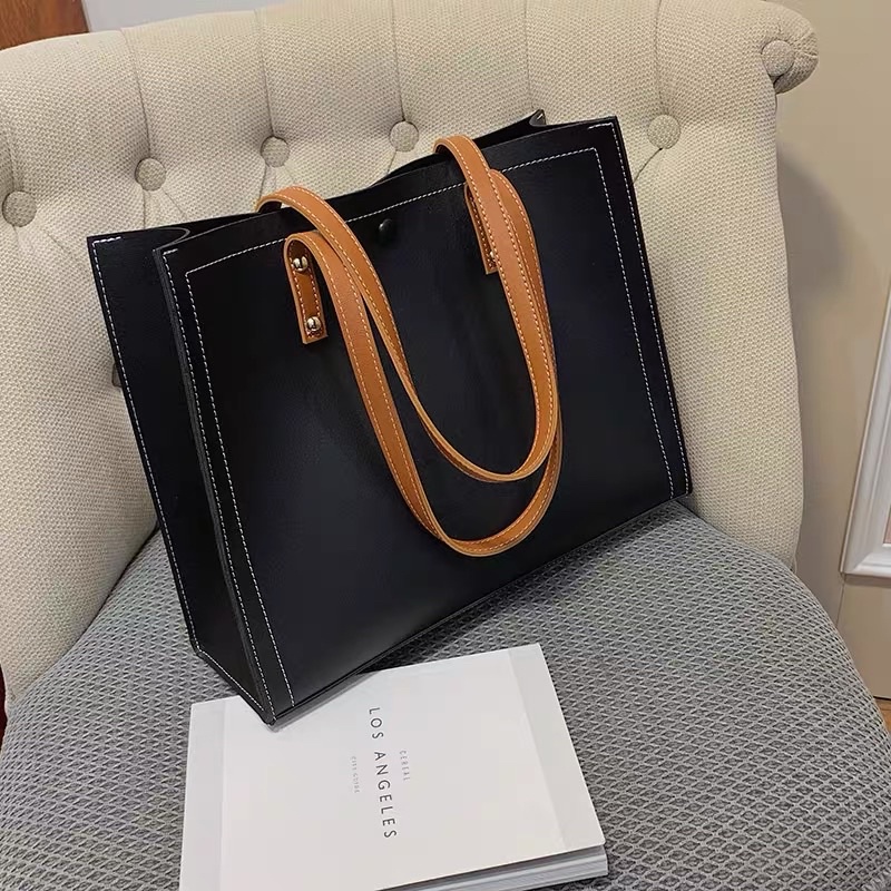 Túi đeo vai kiểu công sở đựng vừa giấy a4 và laptop dài 33 cao 28