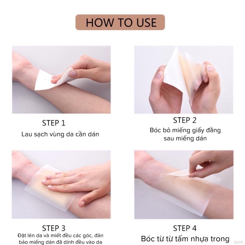 Miếng dán che sẹo, che vết xước Fuji