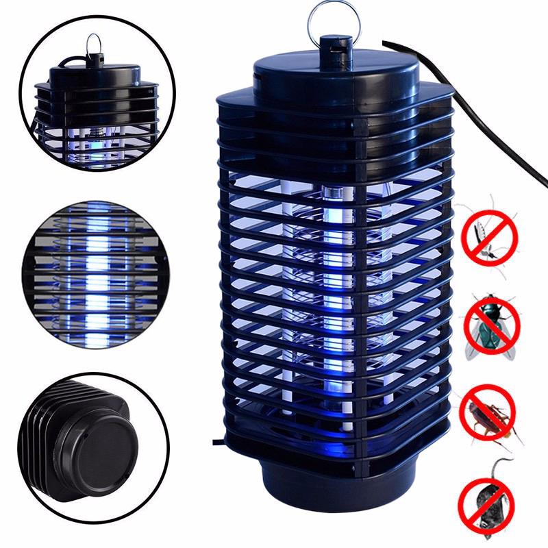 Đèn LED bẫy diệt muỗi và côn trùng sử dụng điện