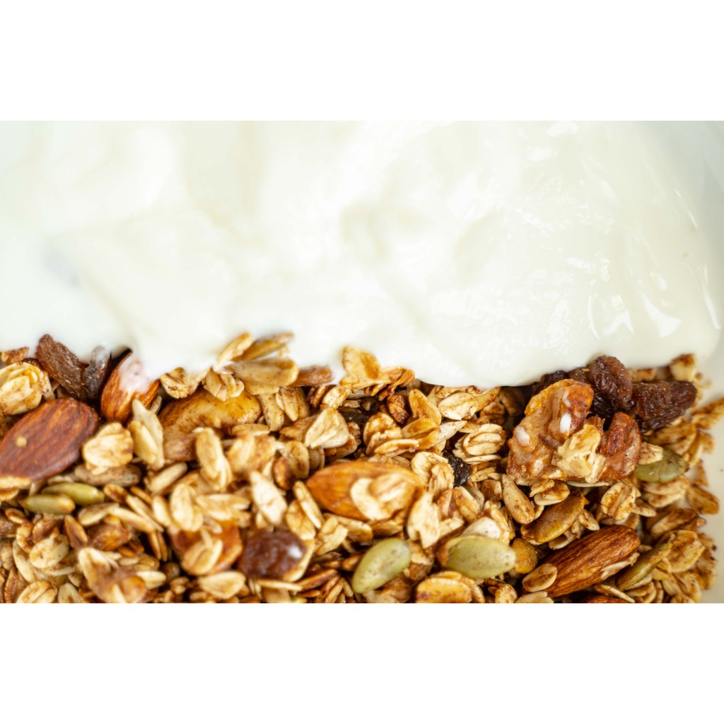 Granola siêu hạt vị Basic Ăn kiêng không đường (Gateau Healthy-eatclean )