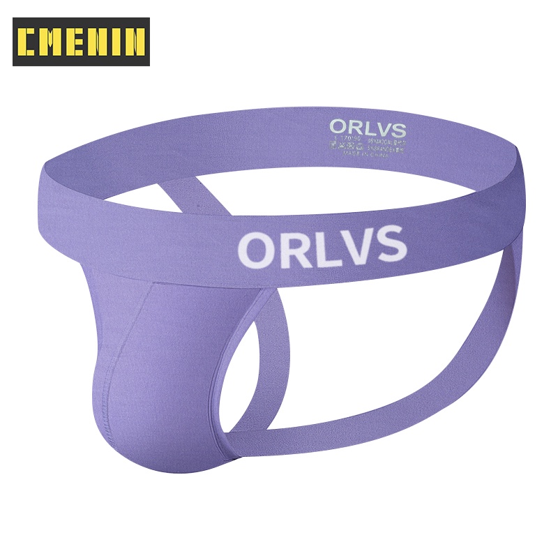 Set 1 Quần Lót Nam Cotton Mềm Mại Thoáng Khí Gợi Cảm Có Dây Đeo Và Dây G Cho Nam ORLVS OR6208