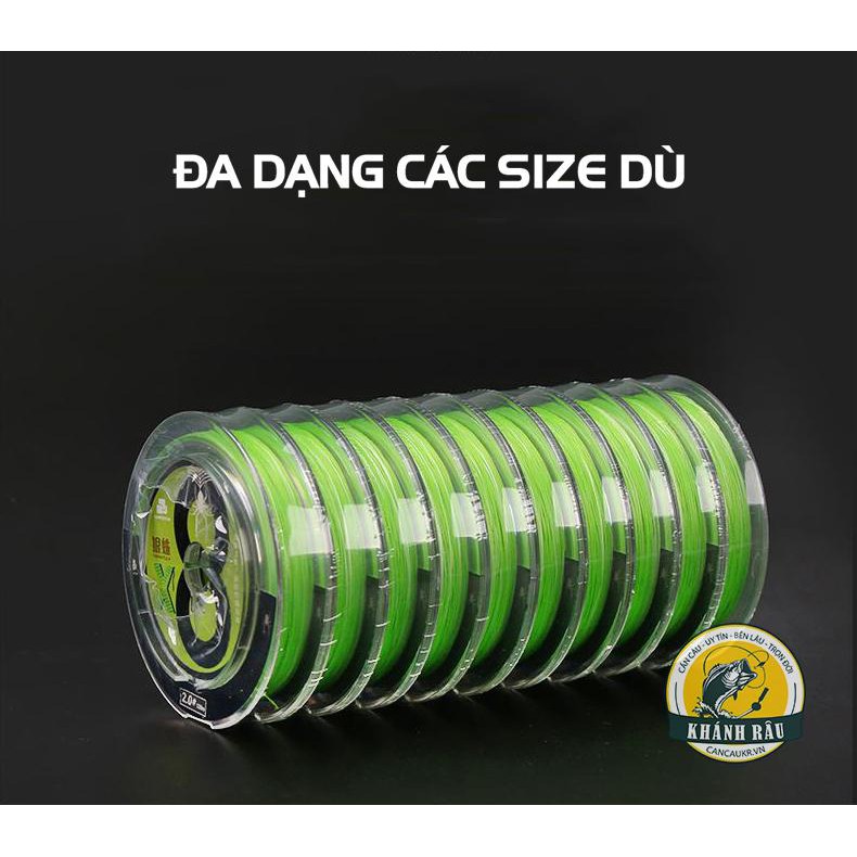 Dây Dù Câu Cá Tarantula Nhện Xanh 120m LURE STAR