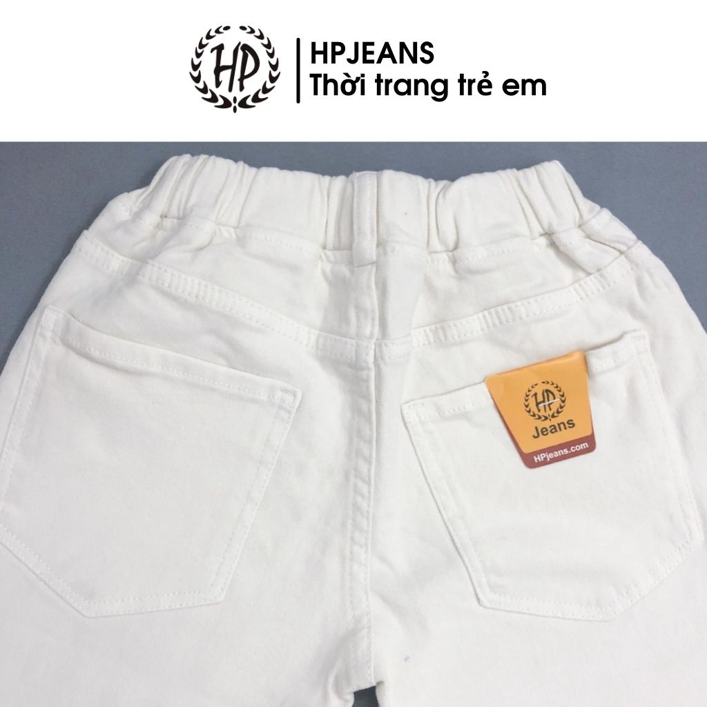 Quần Jean Bé Trai HPJEANSQL368 Quần Bò Lửng Cho Bé Trai Từ 7 Đến 10 Tuổi HPjeans [HP3186]