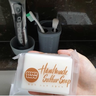 XÀ PHÒNG HANDMADE SULFUR SOAP -Cứu tinh cho da dầu- da mụn