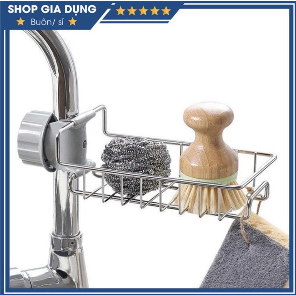 KHAY INOX GẮN VÒI RỬA BÁT