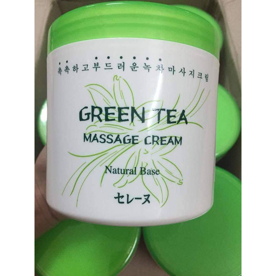 KEM MASSAGE TRÀ XANH