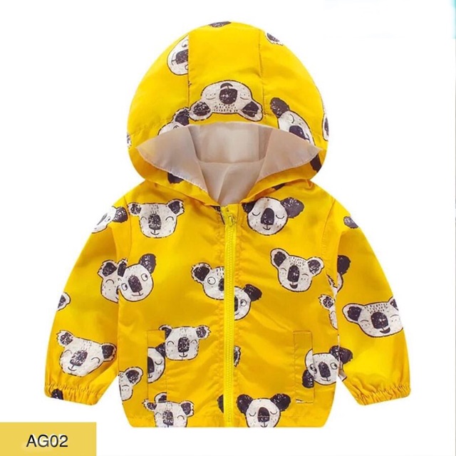 Áo gió 2 lớp cho bé 1-6y