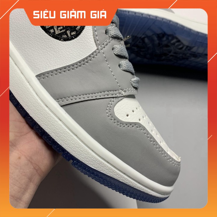 [BÁN CHẠY NHẤT SHOPEE] Giày Jordan, Giày Sneaker JD1 Dio Cổ Cao Đế Trong, Da Cao Cấp, Đế Khâu Full Size Nam Nữ (36-43)