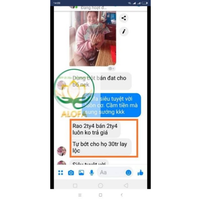 ( Giá cực sốc ) Bột Phong Thủy Chiêu Tài Hút Lộc ALOFA | BigBuy360 - bigbuy360.vn