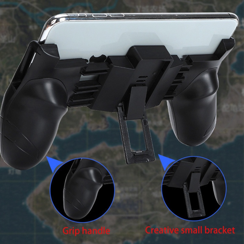 HSV PUBG Moible Controller Gamepad Mobile phone radiator Triggers PUGB Mobile Game Pad Grip L1R1 Joystick for Phone