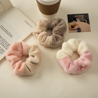 🦢Chun cột tóc Scrunchies lông 2 mầu