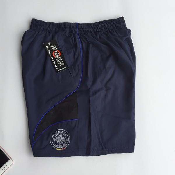 Quần đùi nam thê thao mặc nhà hai lớp lót cotton ống rộng Tomkaka QD A11