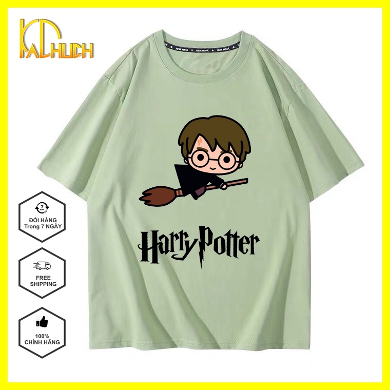 ÁO THUN NAM NỮ UNISEX TAY LỠ FORM RỘNG IN HARRY PORTER