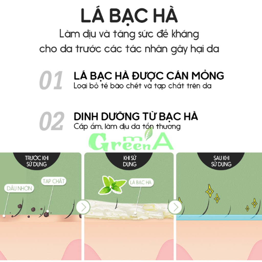 Mặt Nạ Đất Sét RE:P Bạc Hà Hương Thảo Cấp Ẩm Se Khít Lỗ Chân Lông 130G RE:P BIO FRESH MASK WITH REAL NUTRITION HERBS