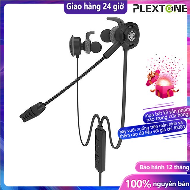 Plextone G30 in-ear gaming headset Stereo with Mic