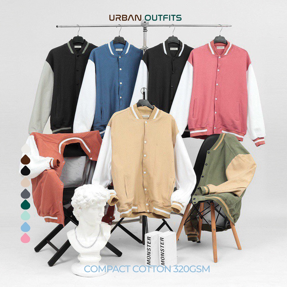 Áo Khoác Jean Nam Nữ Form Rộng URBAN OUTFITS AKO100 Hàn Quốc Outfit nhiều màu