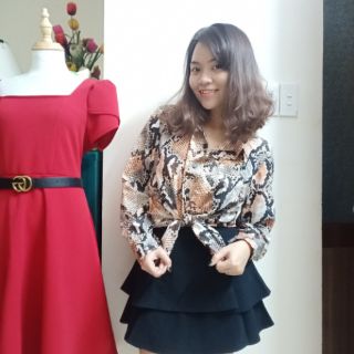 Bigsize - Chân váy 2 tầng