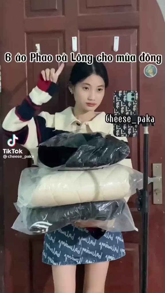 [sẵn ]Áo khoác lông thỏ mịn dáng dài unisex 3 lớp tay bo | BigBuy360 - bigbuy360.vn