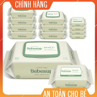 Khăn ướt không mùi Hàn Quốc cho da nhạy cảm gói nhỏ 20 tờ- Zero 20