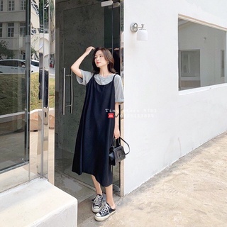 VÁY 2 DÂY VOAN TRƠN DÁNG BASIC