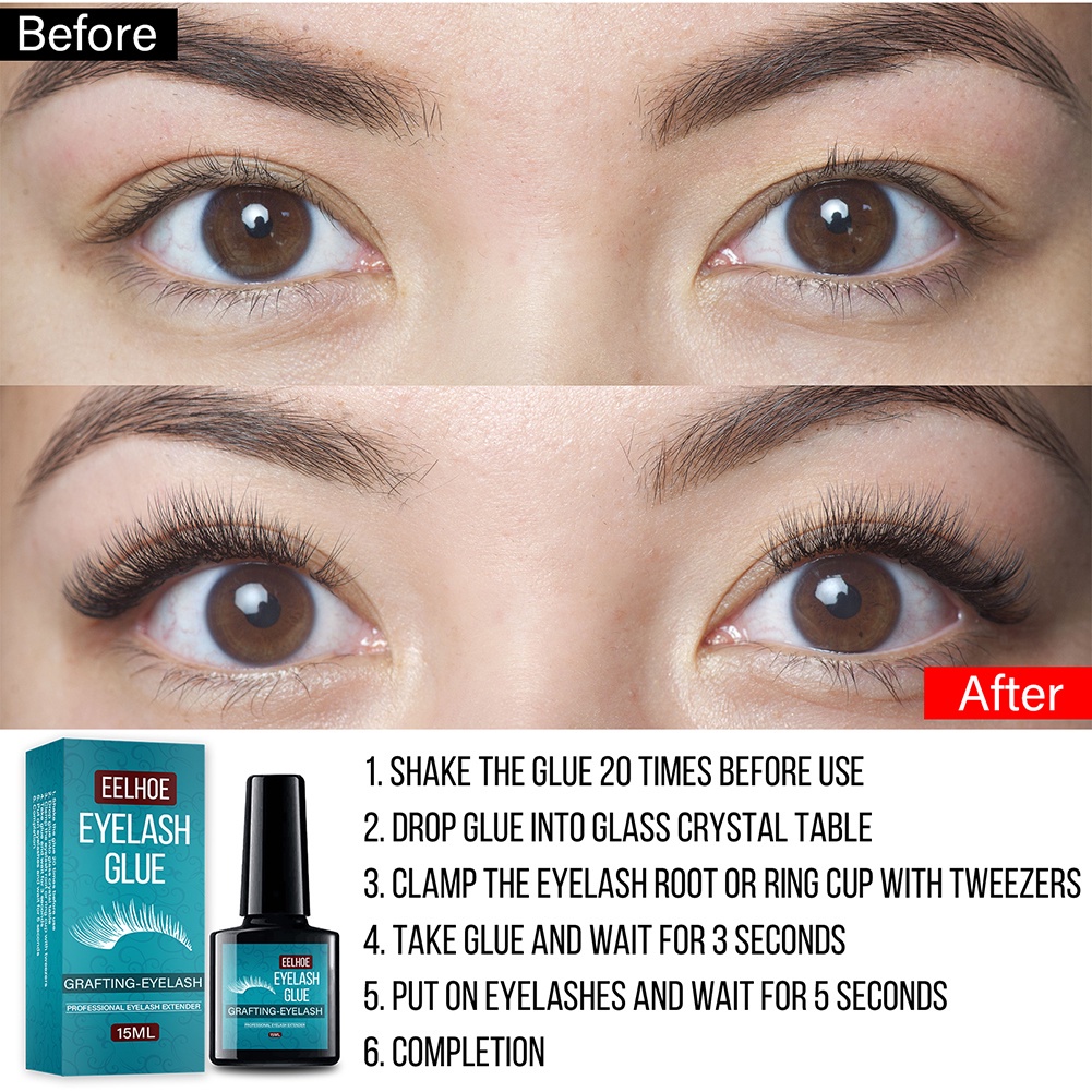 (Hàng Mới Về) Keo Nối Mi Giả 15ml Eelhoe Chất Lượng Cao | BigBuy360 - bigbuy360.vn