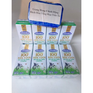 Combo 2 Lốc sữa tươi có đường Vinamilk 8 hộp 180ml